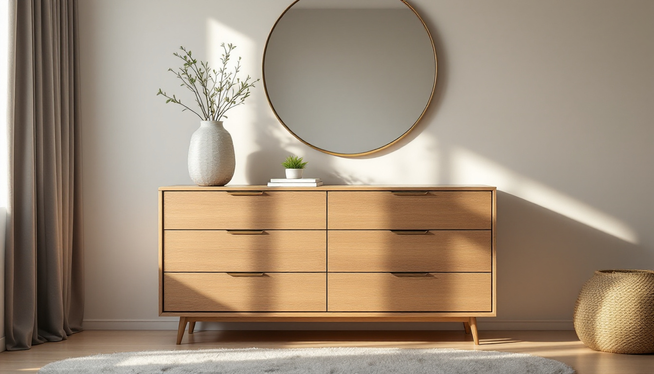 découvrez notre commode en bois, un meuble alliant élégance et fonctionnalité pour sublimer votre intérieur. offrez à votre espace de rangement une touche esthétique tout en optimisant l'organisation de votre maison.