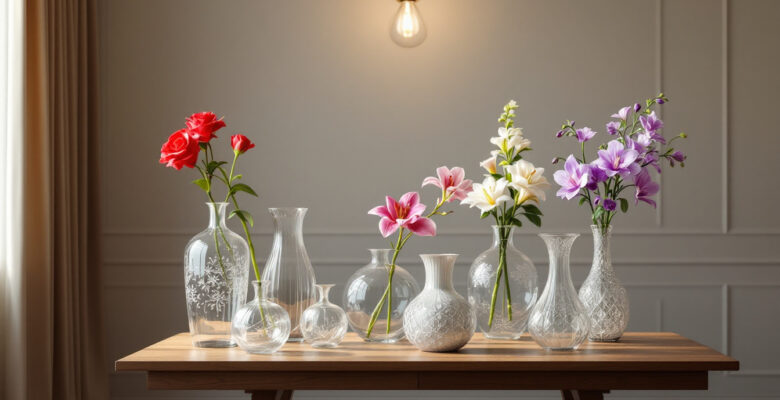 découvrez notre collection exclusive de vases en verre alliant élégance et raffinement. parfaits pour sublimer votre décoration intérieure, ces vases apportent une touche artistique et moderne à chaque espace. idéals pour tous les amateurs de design sophistiqué.