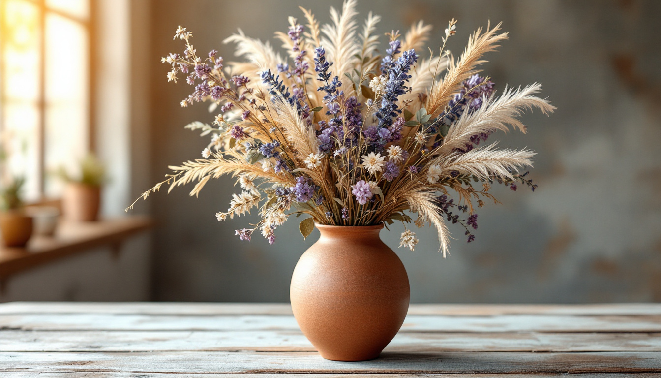 découvrez l'harmonie parfaite entre artisanat et nature avec nos fleurs séchées et bouquets uniques. sublimez votre intérieur avec des créations élégantes et durables, alliant esthétisme et respect de l'environnement.