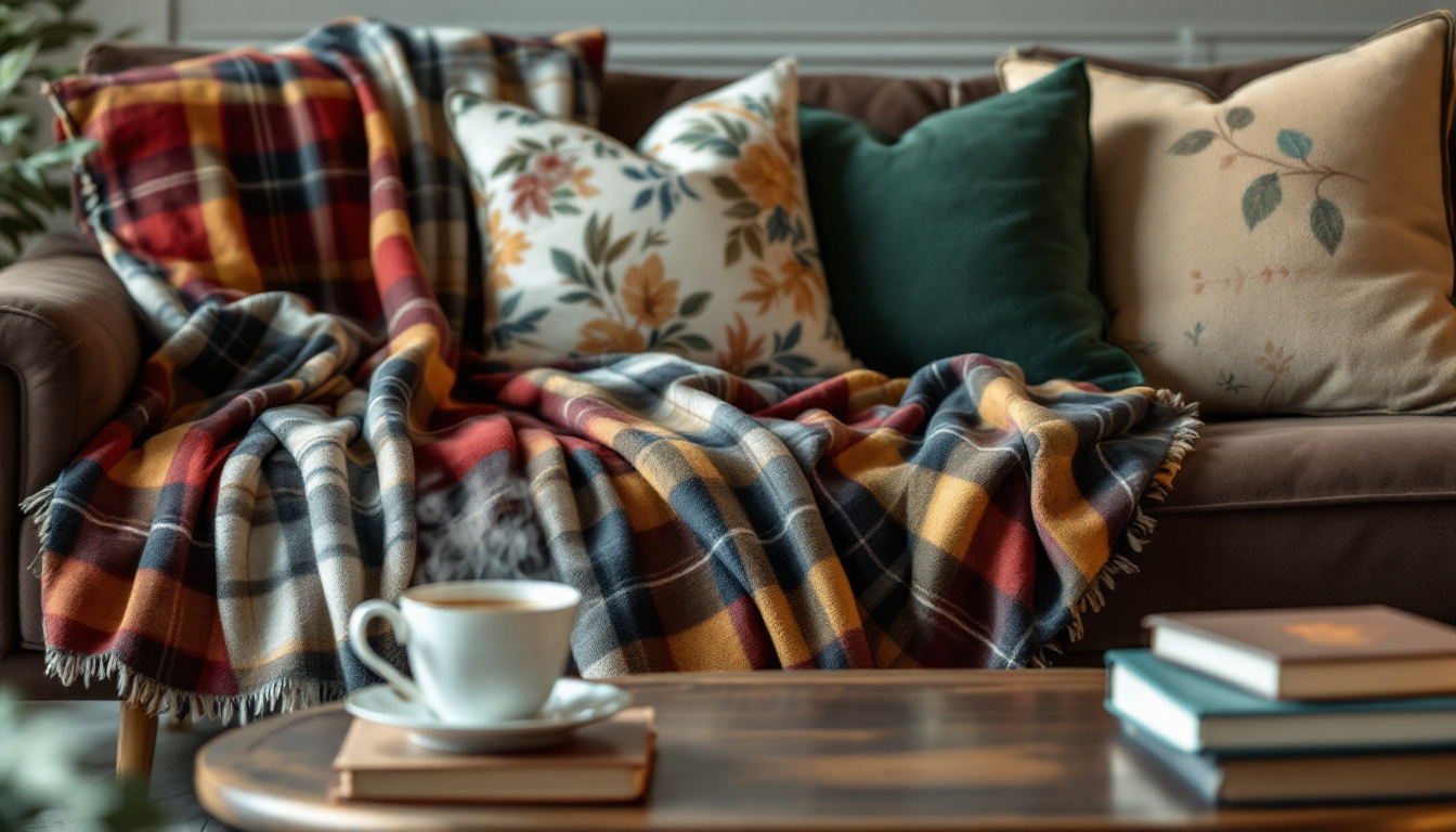 découvrez comment le plaid canapé transforme votre espace en un cocon chaleureux. idéal pour ajouter une touche de confort et de style à votre salon, ce must-have se décline en diverses textures et couleurs pour s'harmoniser avec votre décoration intérieure.