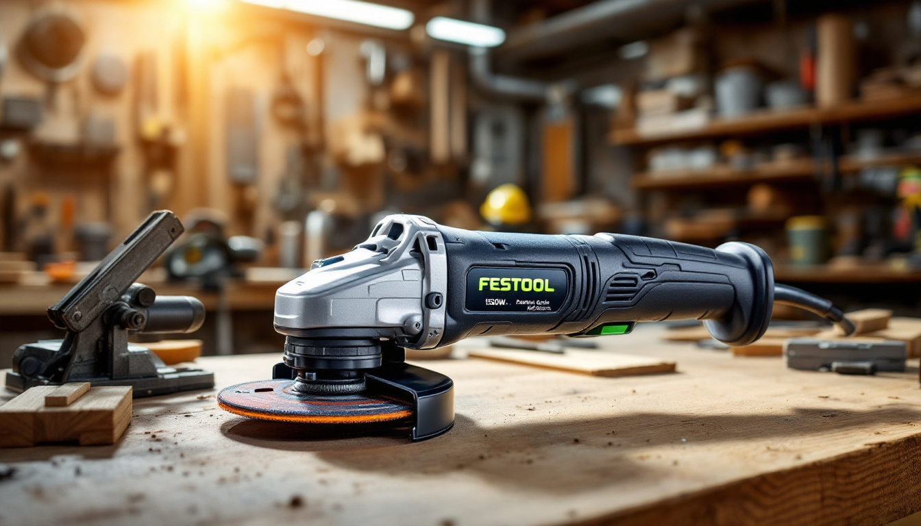 découvrez la meuleuse festool, conçue pour allier puissance et précision. idéale pour tous vos projets de bricolage et de rénovation, elle vous garantit des résultats professionnels à chaque utilisation.