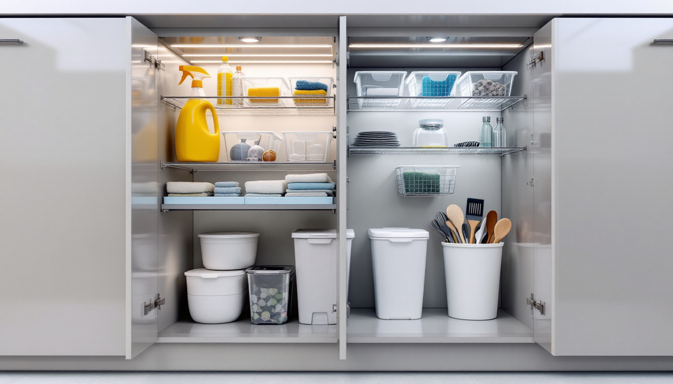 découvrez des solutions astucieuses pour optimiser votre rangement sous évier. transformez cet espace souvent négligé en un véritable lieu de stockage pratique et fonctionnel, tout en maximisant votre organisation à la maison.