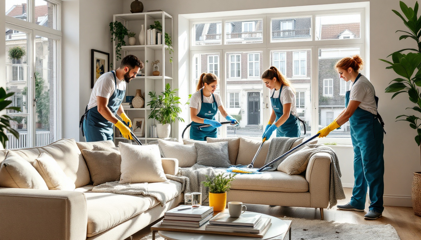 découvrez nos services de ménage professionnels et flexibles à lille. offrez à votre espace une propreté impeccable grâce à nos équipes expérimentées, prêtes à s'adapter à vos besoins spécifiques. profitez d'un environnement sain et accueillant, que ce soit pour votre domicile ou votre lieu de travail.
